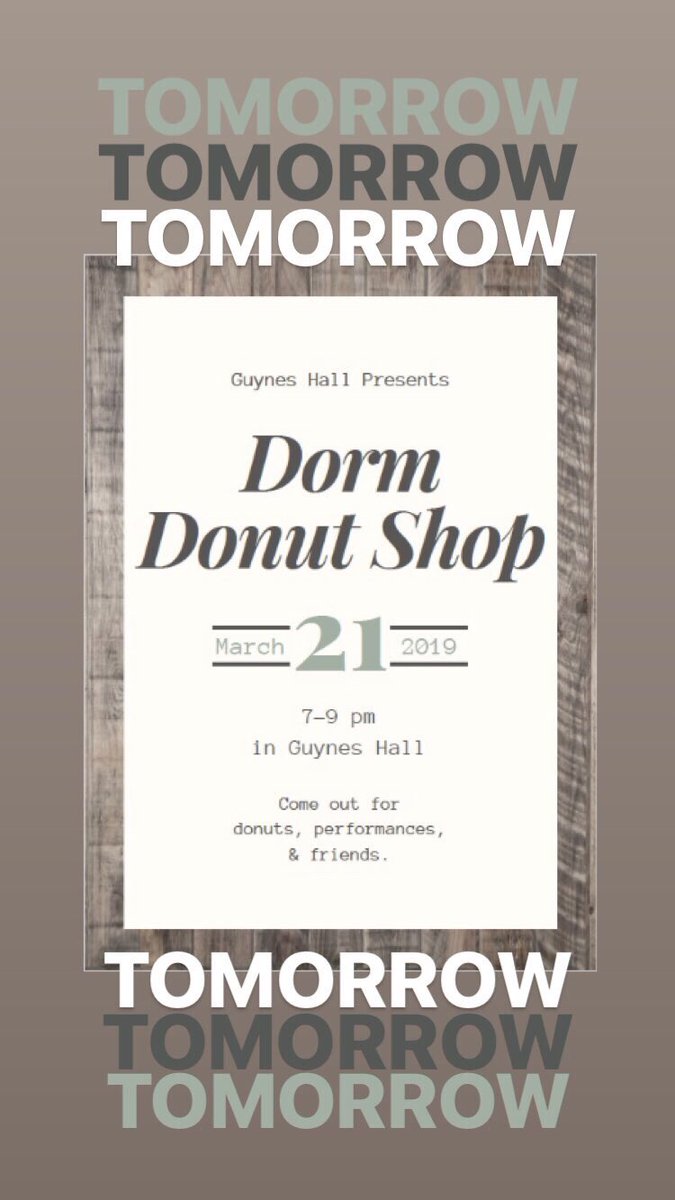 GuynesHall's tweet photo. It’s happening TOMORROW! https://t.co/QJDiLMe9vw