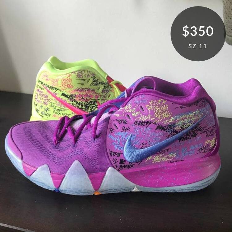 kyrie 4 confetti goat