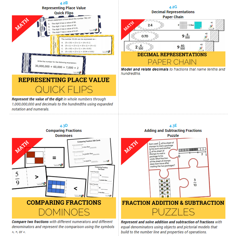DrMRinehart's tweet photo. They're finally live!! 😍 🎉  Grade 4 Math teachers: Check out these 13 engaging activities for STAAR or end of year review! 👇 All free!!

Thanks to @KLHaynes18 &amp; the @Region18ESC Math Team!! 🙌 

https://t.co/MLy6N5Tylh

#T3Learns #MTBoS #ITeachMath https://t.co/AJC6bWDza2