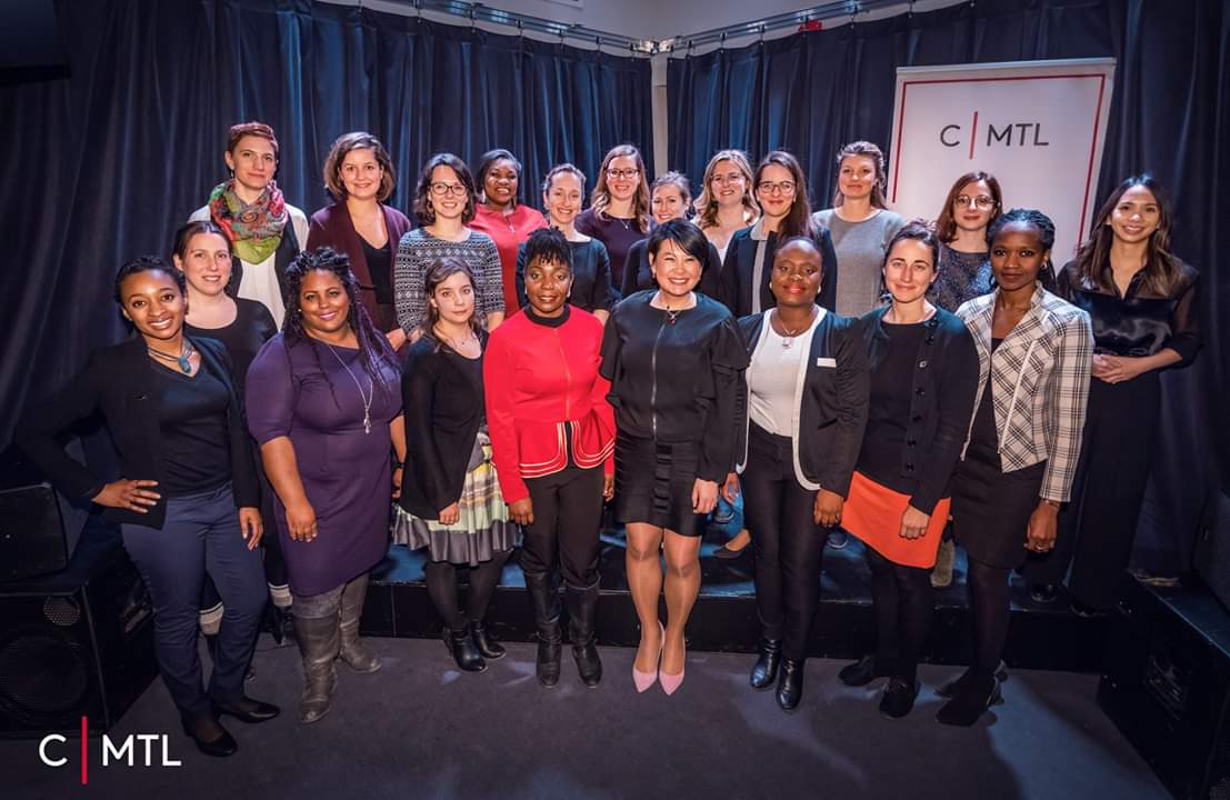 mcfvalles's tweet photo. Hier a eu lieu, le lancement de la cohorte 2019 du Réseau Jeunes Femmes Leaders, une initiative de @ConcertationMTL
Je suis contente, fière et surtout honorée de vivre cette nouvelle aventure avec ces 19 autres leaders #RJFL  #CravatesRoses #Leadership #Gouvernance #Implication https://t.co/Hx9YNgy9Rz