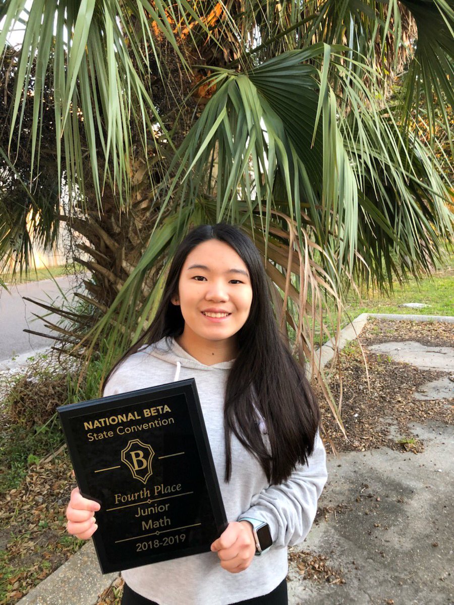 GuntownMiddle's tweet photo. Congrats to Mary Beth Provine on her 4th place finish in 7th Math at State Beta Convention! #GMSbeta #GMSfamily https://t.co/e0KU3npocu