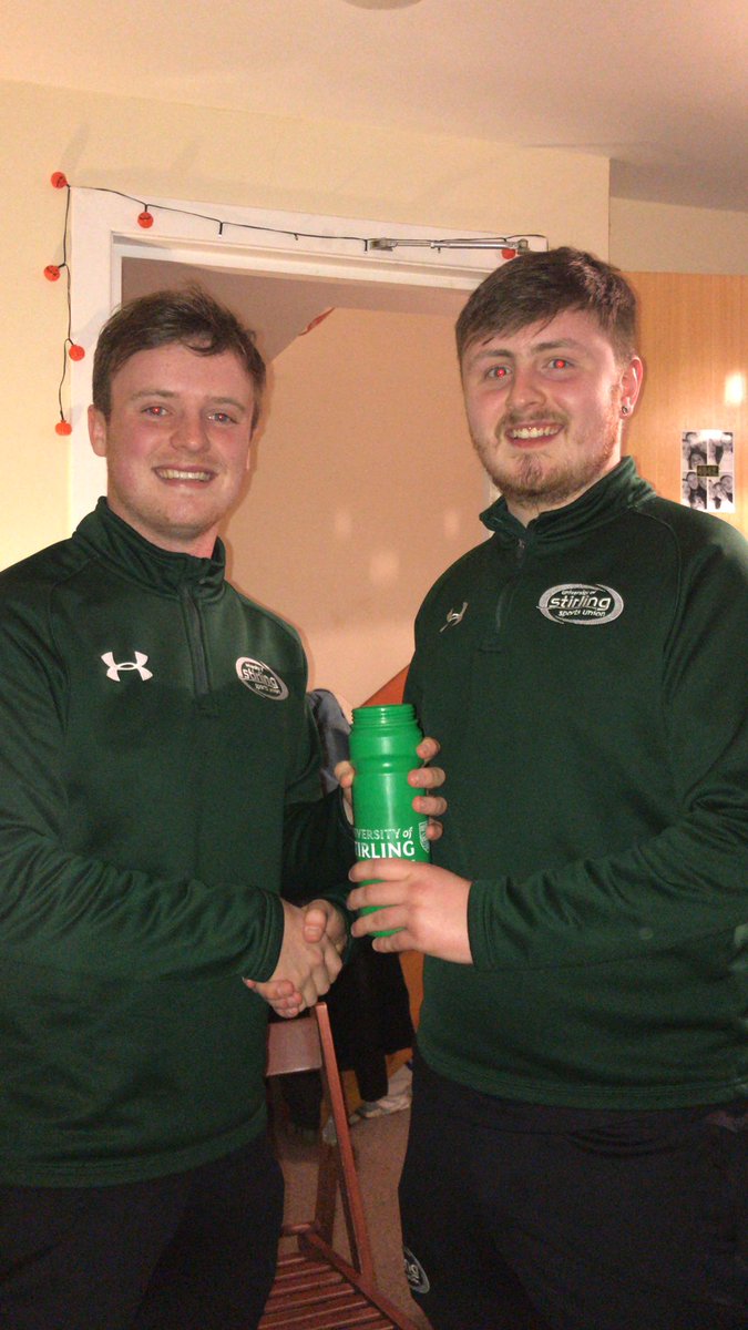 The award for worst chat goes to none other than our club pish talker, Dylan Martin