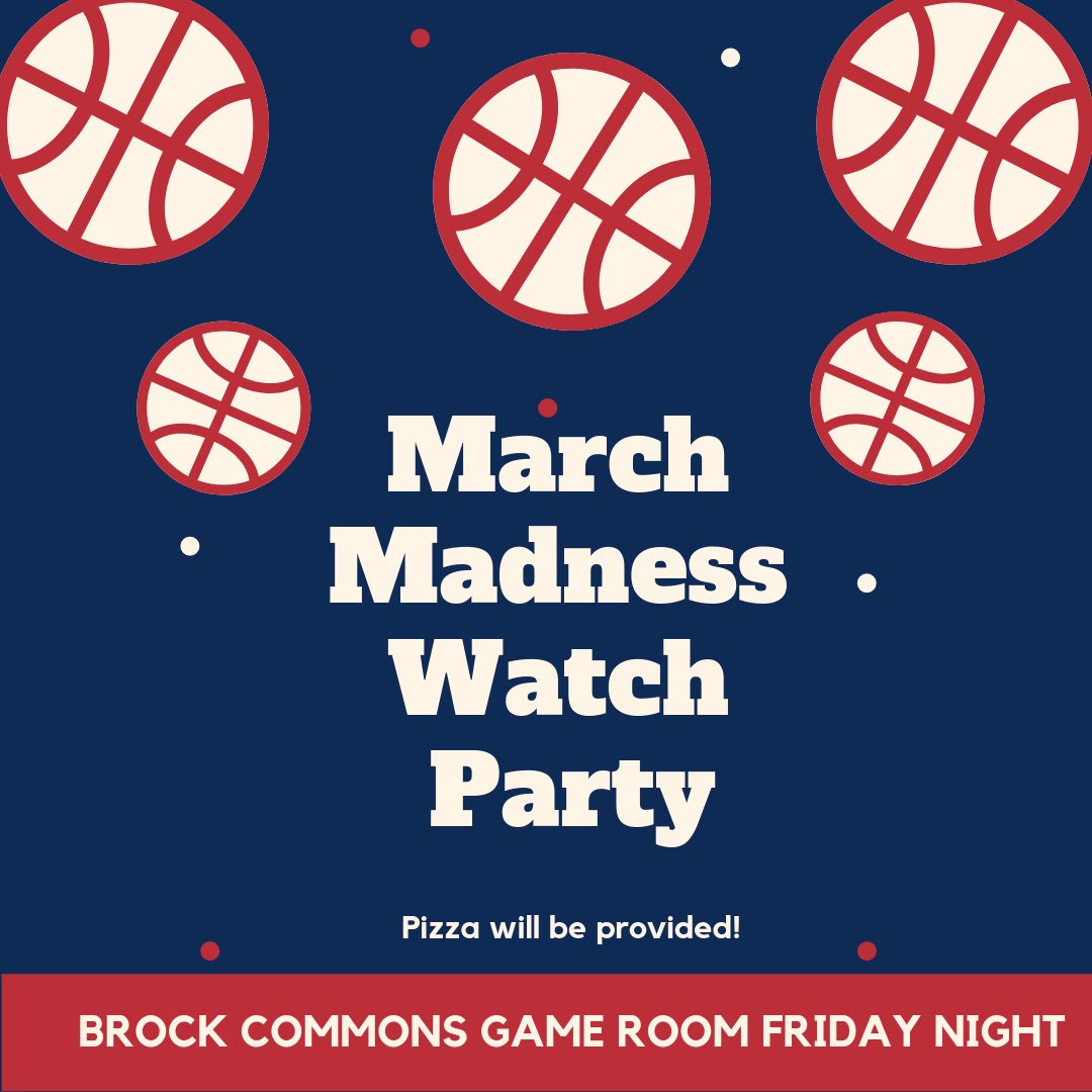 RMCCAB's tweet image. Join us Friday night in the Brock Commons Game Room to watch the poll winning game! Pizza will be provided for everyone who comes. The game announcement will follow soon!