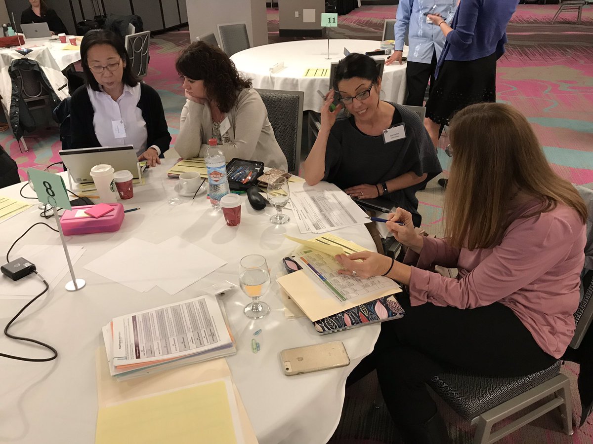 The room is buzzing with conversation about what to do during the act phase of a PDSA cycle. “ Do we adopt, adapt, or abandon our change idea?  HMW run cycles to learn rapidly on our work? #COREimprovers #ImprovementScience