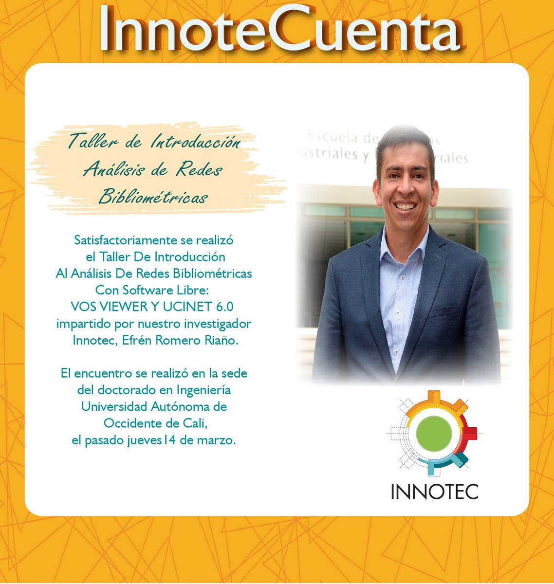 INNOTECUIS's tweet image. Entérate de nuestras novedades Innotec en #InnoteCuenta.
#Innotec #EEIE #ComunidadUis
