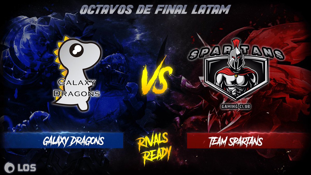 Hoy es el debut de Galaxy Dragons y que mejor que en la #RivalsReady ante <a href="/TeamSpartansTM/">Spartans Gaming</a> en octavos de final. Agradecer a @LatamOpenSeries por esta oportunidad de particiar en su torneo. Hoy a las 23:59🇦🇷 por el canal Twitch.tv/imxiom Caster <a href="/ImXiom/">Xiom Revivido ...</a>
 
#GoGDx #AoV
