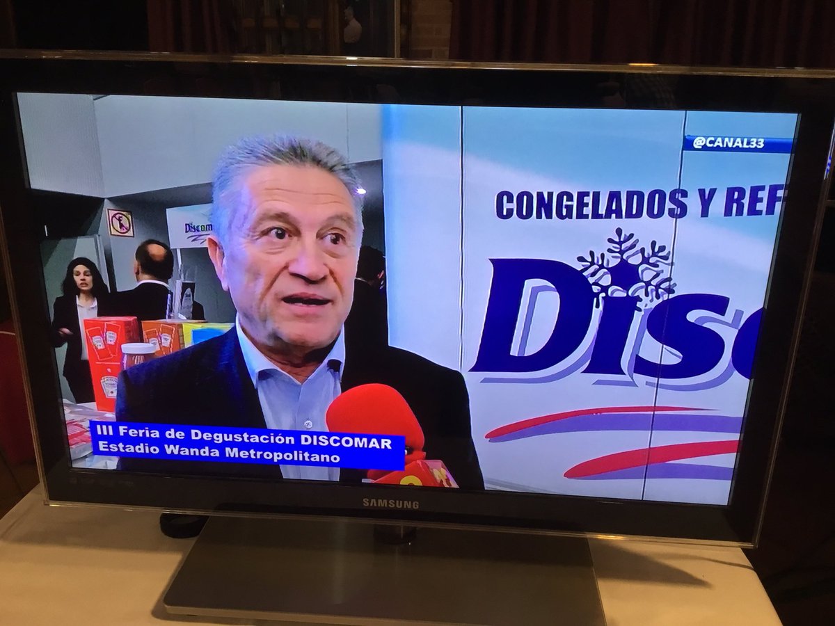CANAL33's tweet photo. Éxito de la III Feria de Degustación de Discomar en el Wanda Metropolitano @atleti @Discomar_ https://t.co/x0RSzQNKgD
