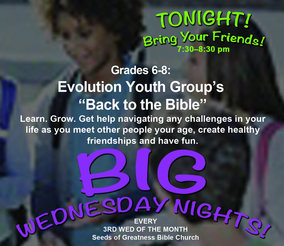 tonight!  bring your kids.  they'll love it!