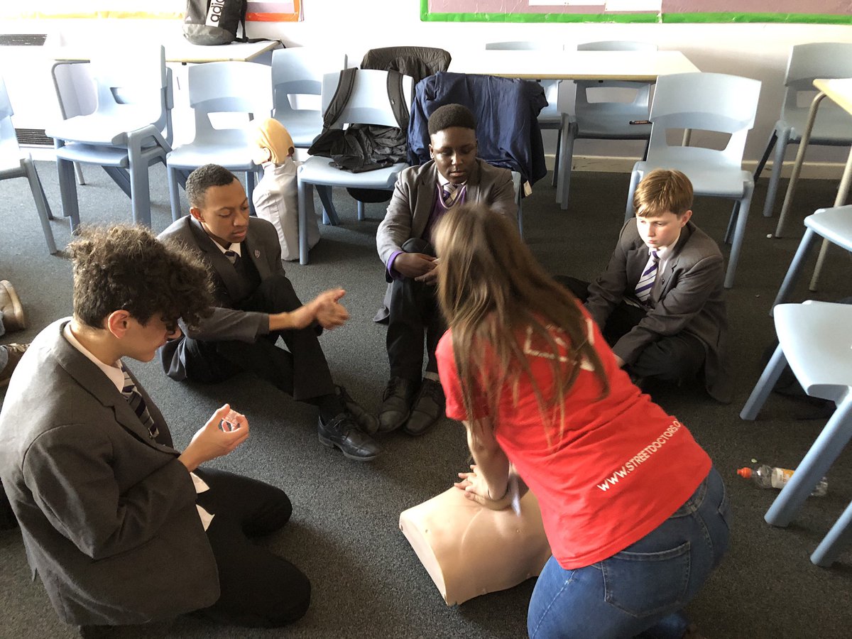 AcademyWestwood's tweet photo. Fabulous workshop with @positiveyouth96 highlighting how young people can #StaySafe important and interactive sessions with @StreetDoctors and @WestMidsPCC #Firstaid #TSAProjects https://t.co/OSNYfqbpBP
