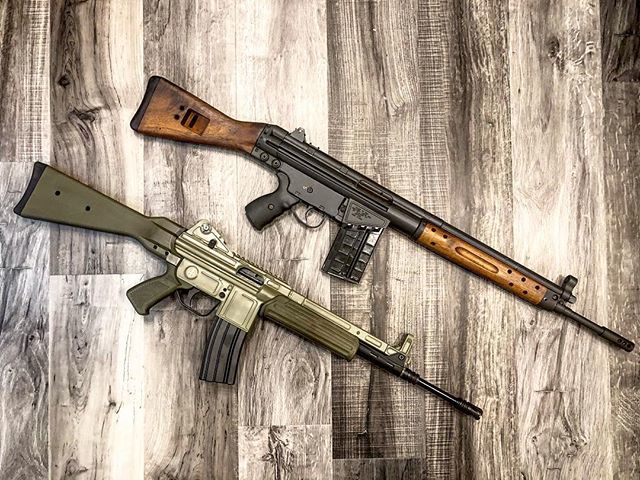 CETME-C and CETME-L — Big brother, little brother — 7.62x51 and 5.56x45 ift.tt/2U6ys0d