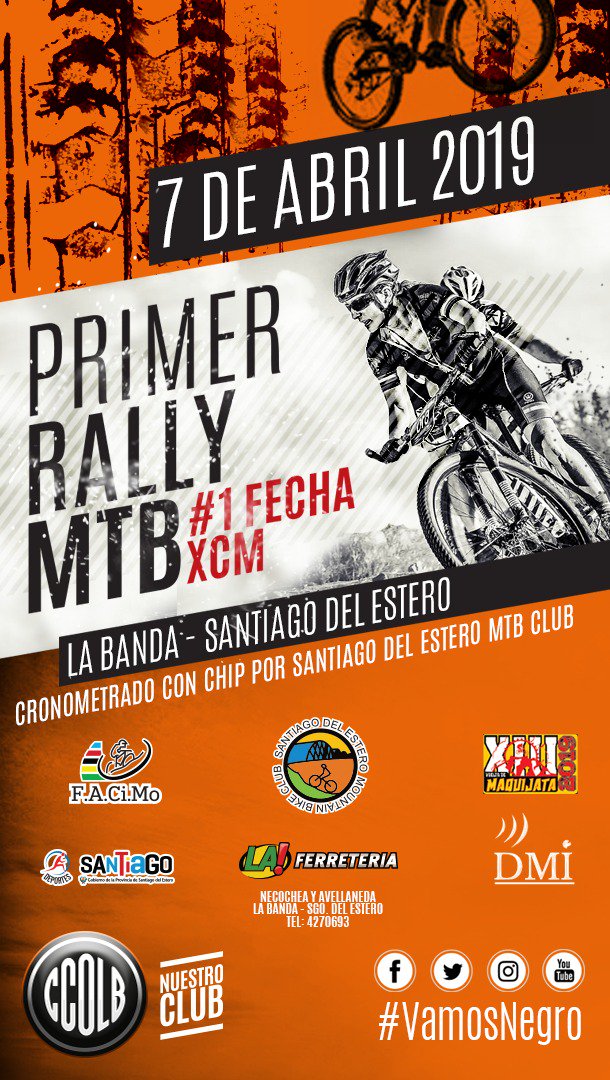 SdeMtbClub's tweet photo. Se viene el #OlimpicoRally este 7 de abril preparate https://t.co/2kUwXiGfVr
