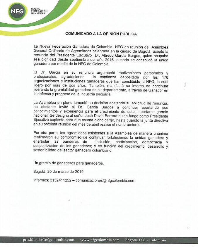 NFG de Colombia tweet media