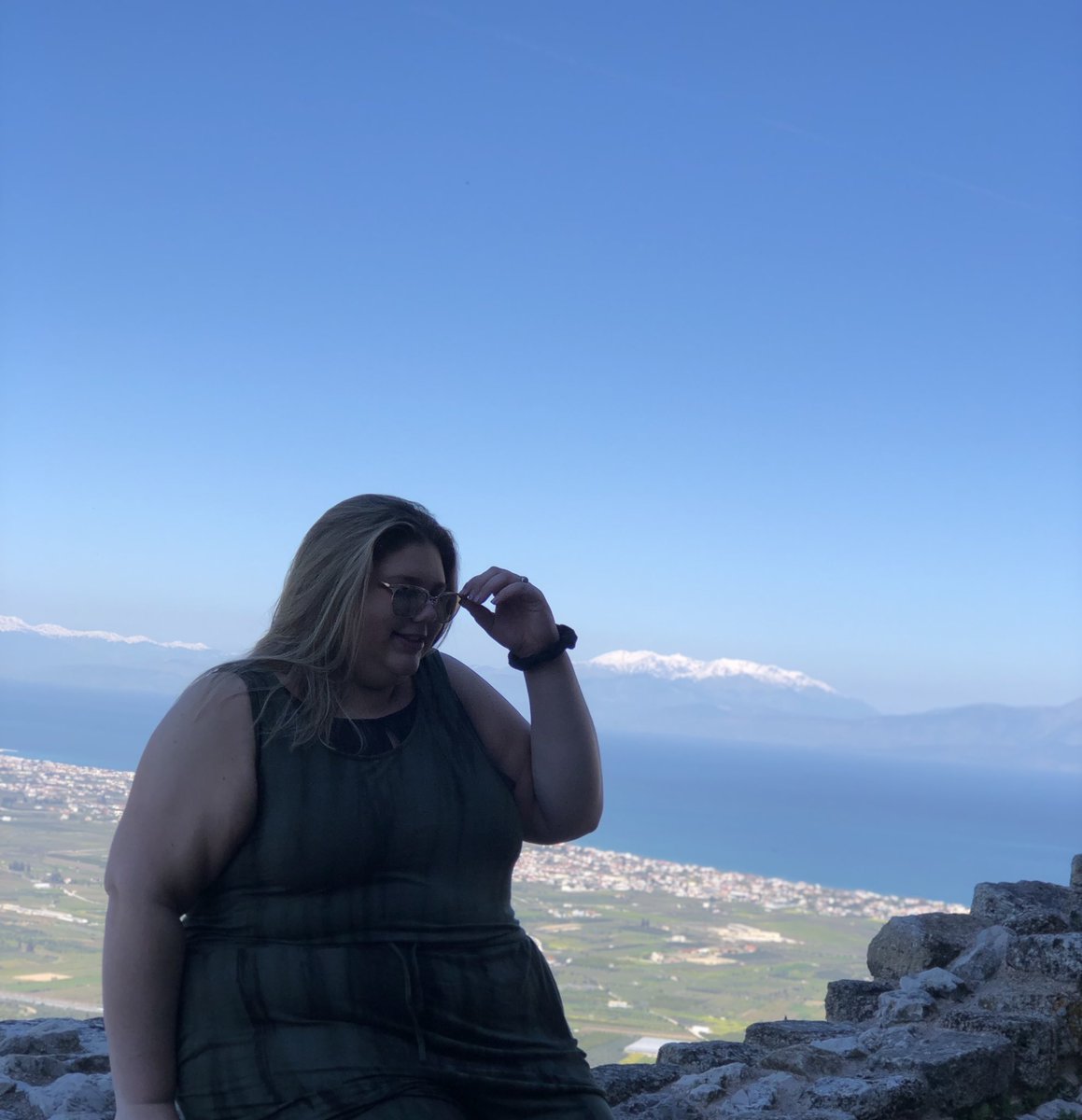 jessrera1's tweet photo. If anyone is wondering, Greece is amazing https://t.co/4cjUWxKsrv