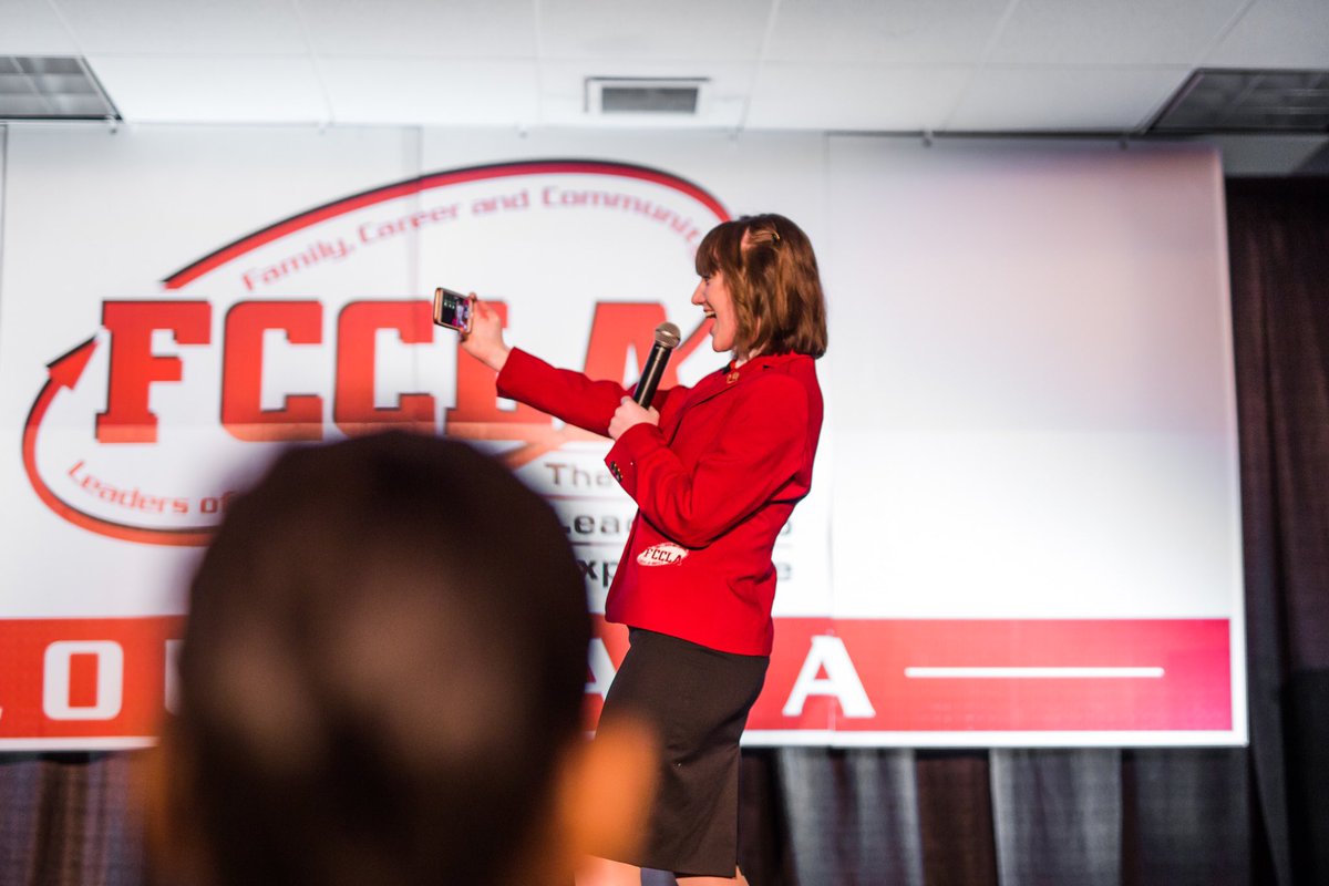 FCCLAFinance's tweet photo. Thank you, @LAFCCLA, for reminding me what FCCLA is all about: providing ALL students with opportunities to gain skills they didn’t have before. You hold my heart, Louisiana!! https://t.co/qsRp2HNOrv