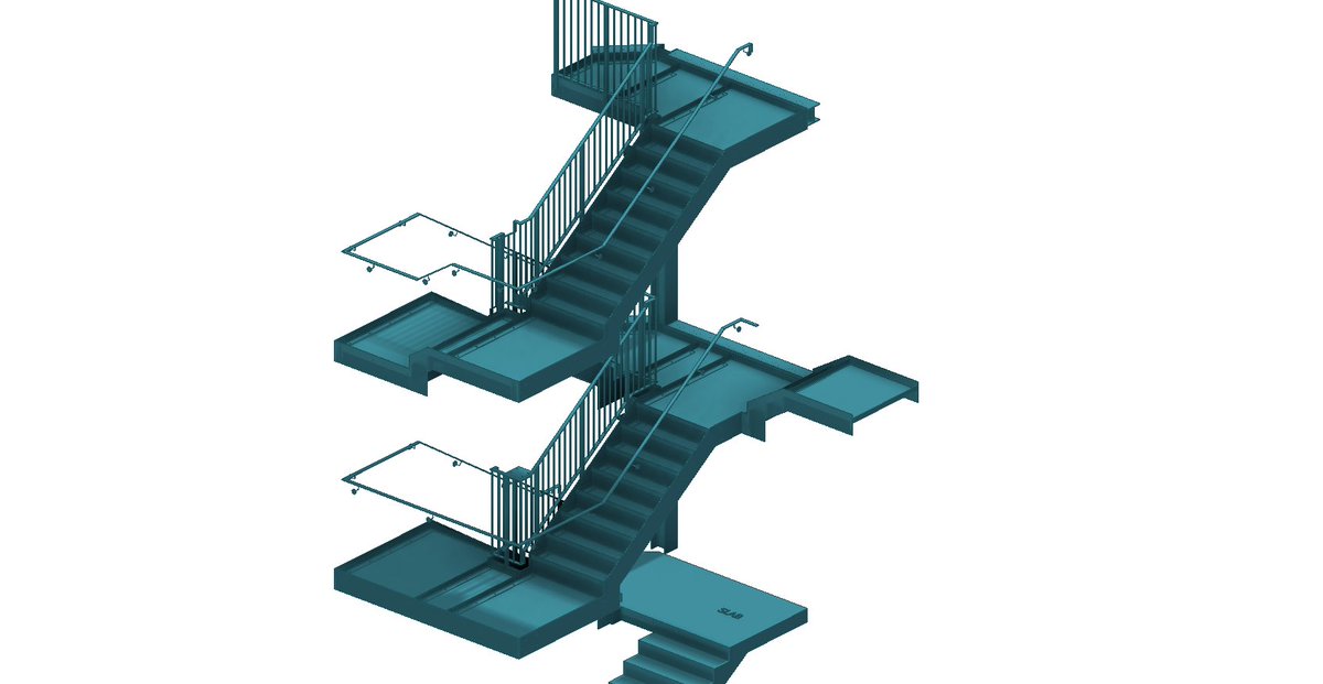 LtdTaurus's tweet image. #3dmodeling #autodeskinventor #stairs #staircase