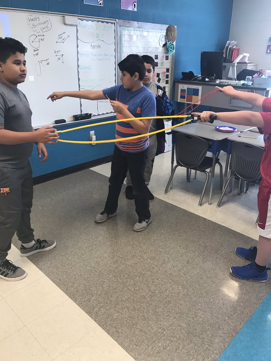 's tweet image. @SusanLoveless23 inspired yet another AWESOME lesson today! Students were challenged to create and name their own giant angles! It’s amazing the discoveries students make when you let THEM explore!