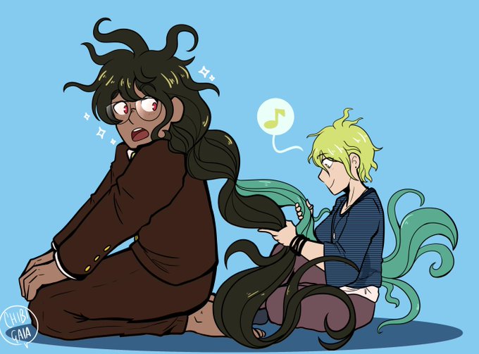 He helps Gonta. 