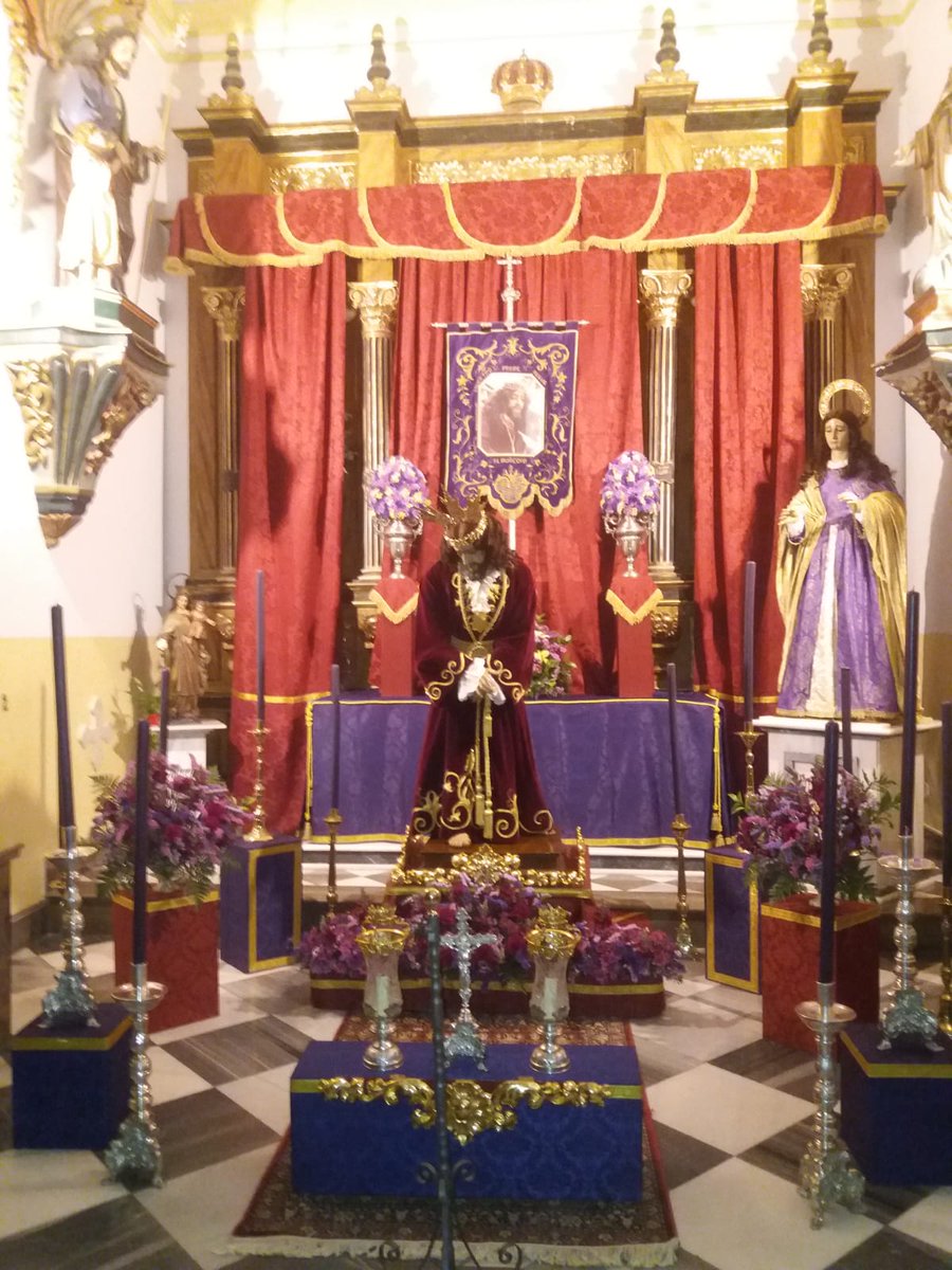 nazarenoalmunec's tweet photo. Tríduo  a Nuestro Sagrado Titular los días 21, 22 y 23 de Marzo en la Parroquia  de la Encarnación a las 18,30h. comenzando con el rezo del Santo  Rosario.
Jueves 21 Devoto Besamanos.
#Almuñécar
#semanasantaAlmuñecar https://t.co/h8PCgj2PnE