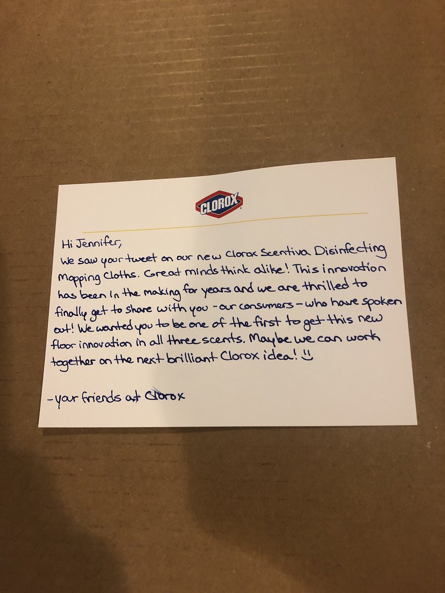 talesOFaFATgirl's tweet photo. Woah @Clorox! You guys really came through! Can’t wait to give these a go in the boys bathroom!! Ha! #clorox is the only hope for that room! Been waiting 3 years for a product like this !! Thanks so much! #realrealclean #cloroxclean #therealdeal #cloroxforthewin #reallyclean https://t.co/XnC5rLjYR6