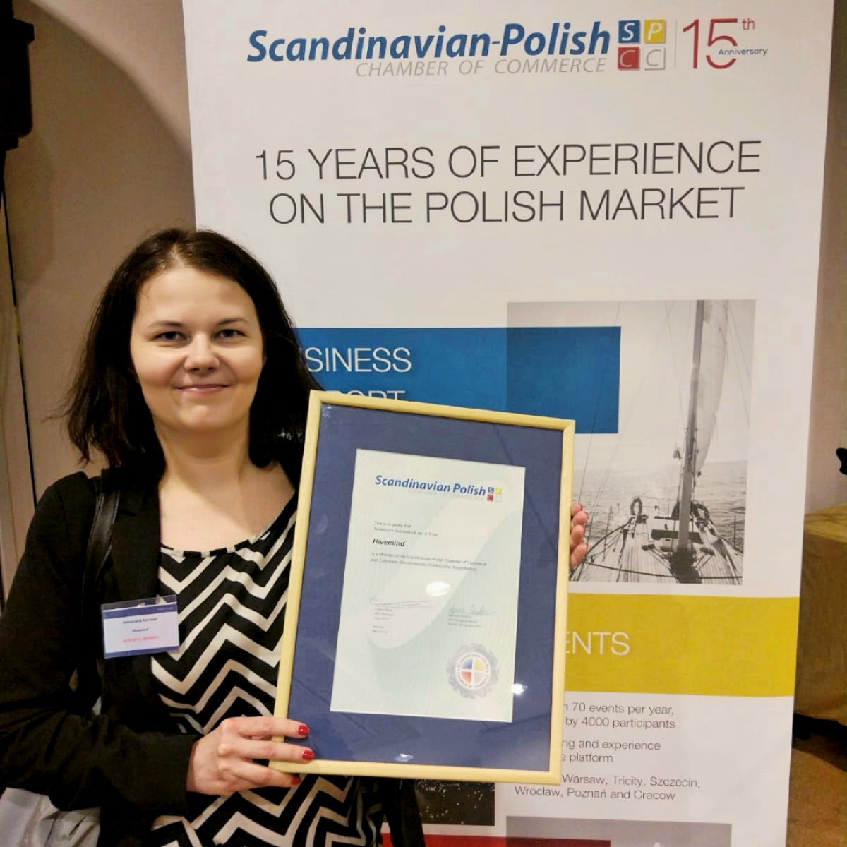 HivemindInsight's tweet photo. Today we officially received Scandinavian Chamber of Commerce member certificate, joined member's annual meeting and took part in SPCC business mixer. Happy 15th anniversary SPCC #internationalgrowth #spcc15 https://t.co/z4DvuSsyi8