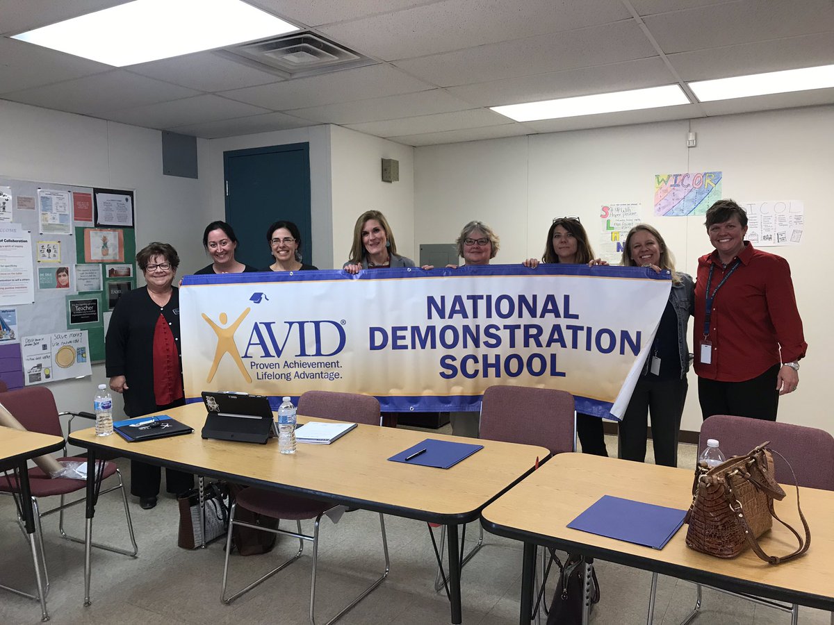 MustngPrincipal's tweet photo. I’m thrilled to announce that Truman became an @AVID4College Demonstration School! Our teachers and students are amazing! Thank you @milburn_margie &amp; Ms. Marler for your tireless work! I’m so proud! #ADayInSchool @ABQschools @APSAVID @APSLZ2 https://t.co/mOPcnITYUq
