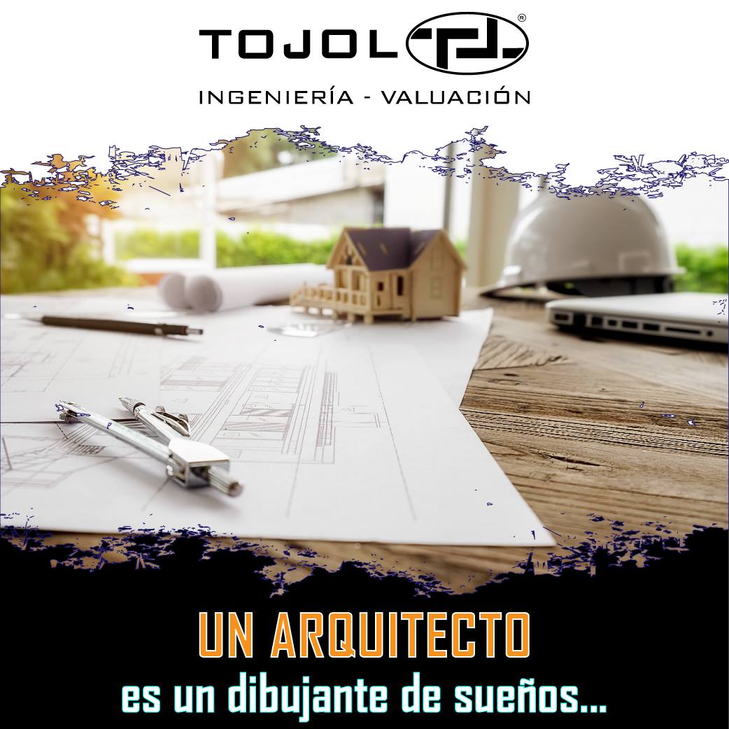 TOJOL_I_V's tweet photo. Un arquitecto es la persona que ayuda a plasmar tus sueños, por ello en Tojol Ingeniería - Valuación nuestro equipo tiene mucha pasión por cada uno de tus proyectos. "Hacemos de tu sueño, el nuestro". ✍👌💭🙋♂
#Tojol #Arquitecto #Sueños #Equipo https://t.co/GiVaWGZOCS