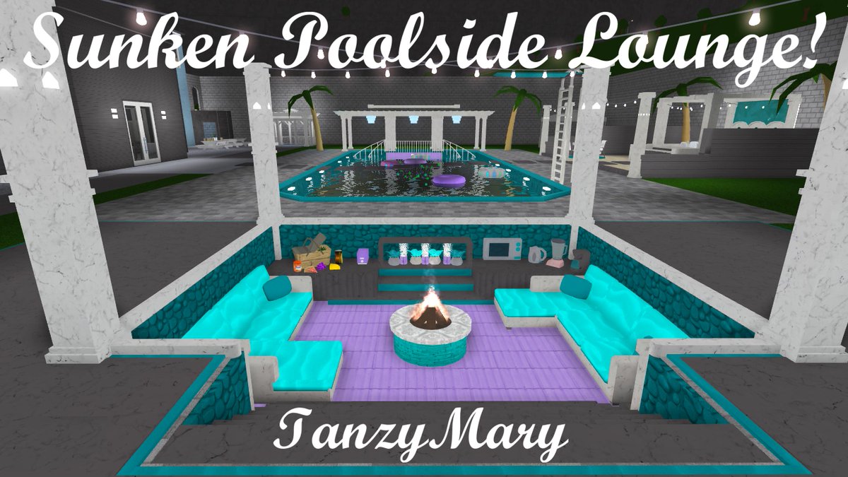 Tanzymary On Twitter This Is A Sunken Poolside Lounge The