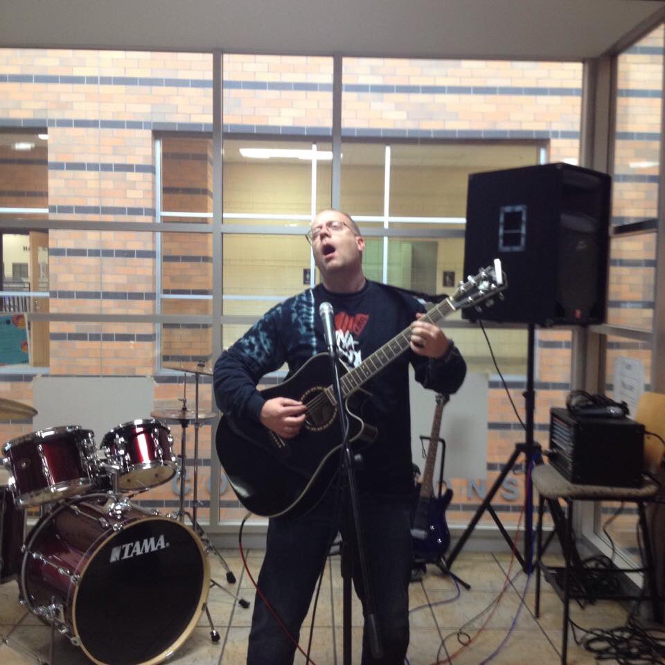 BrianTaylor3's tweet photo. Attend WOSTOCK this Friday and Saturday (3/22-3/23) and I promise I won’t try to play 🎸 again 😬 #GoWO #CTEE https://t.co/33LUOIse4J