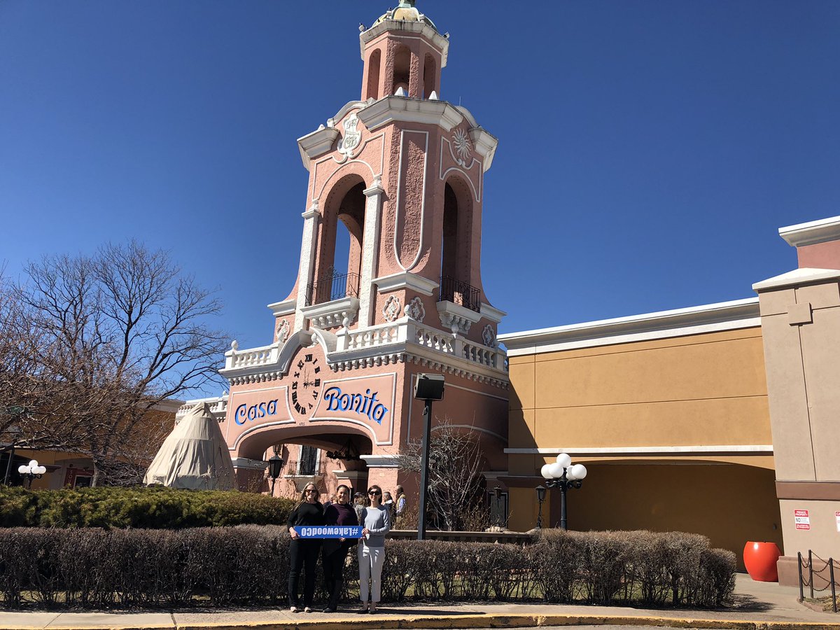 Tomorrow is #lakewoodco day! So the Jeffco EDC team took some time this beautiful afternoon to visit some #jeffco Lakewood spots! #casabonita