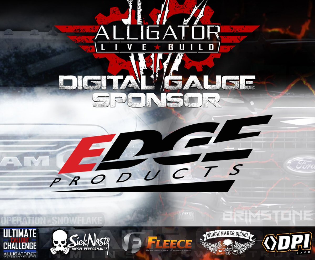 Alligator_Perf's tweet photo. Huge shout to Edge Products for being the Digital Gauge sponsor on #OperationSnowflake for the #AlligatorLiveBuild showcasing at the #UltimateCalloutChallenge in May!
Check out the Edge Insights: https://t.co/YRJCuGDEI4
#EdgeProducts #InsightCTS #AlligatorPerformance https://t.co/3yfPboGBy2