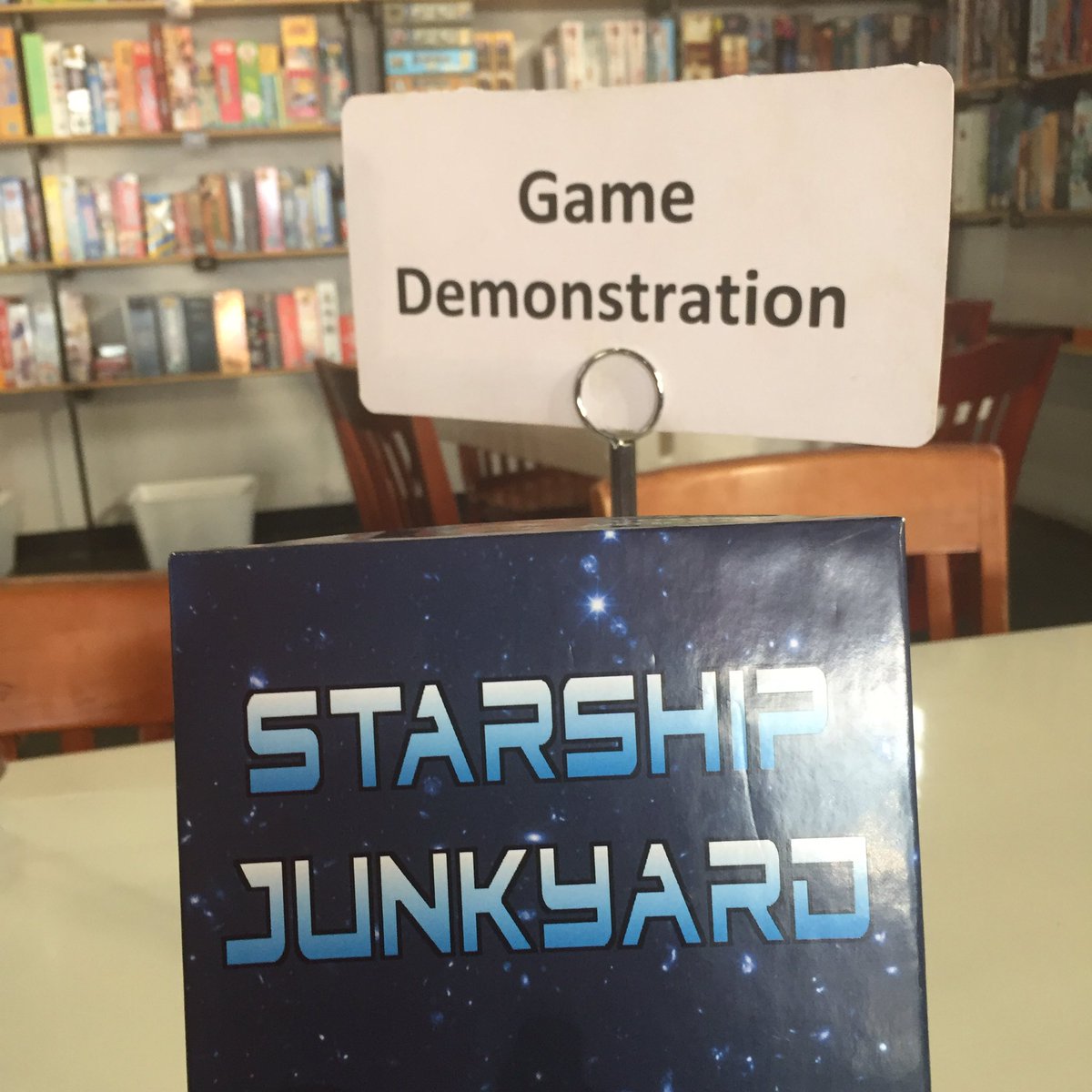 Starshipjunker's tweet photo. At @GamePointCafe https://t.co/0HV9Etzusr