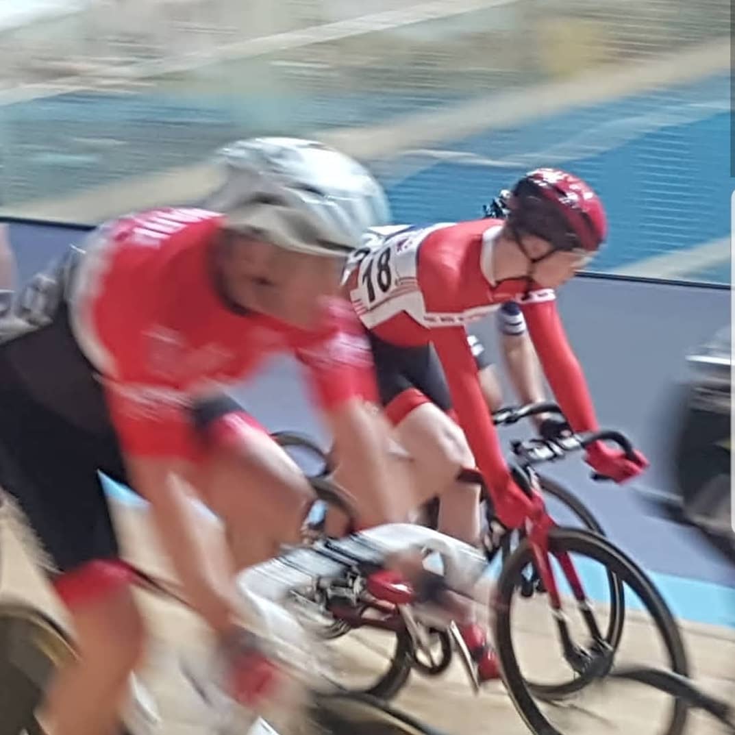 Carter Howe got his first senior track league win last night 💪🚴‍♂️🏁 Well done fella #mansfieldrc #MRC #trackleague