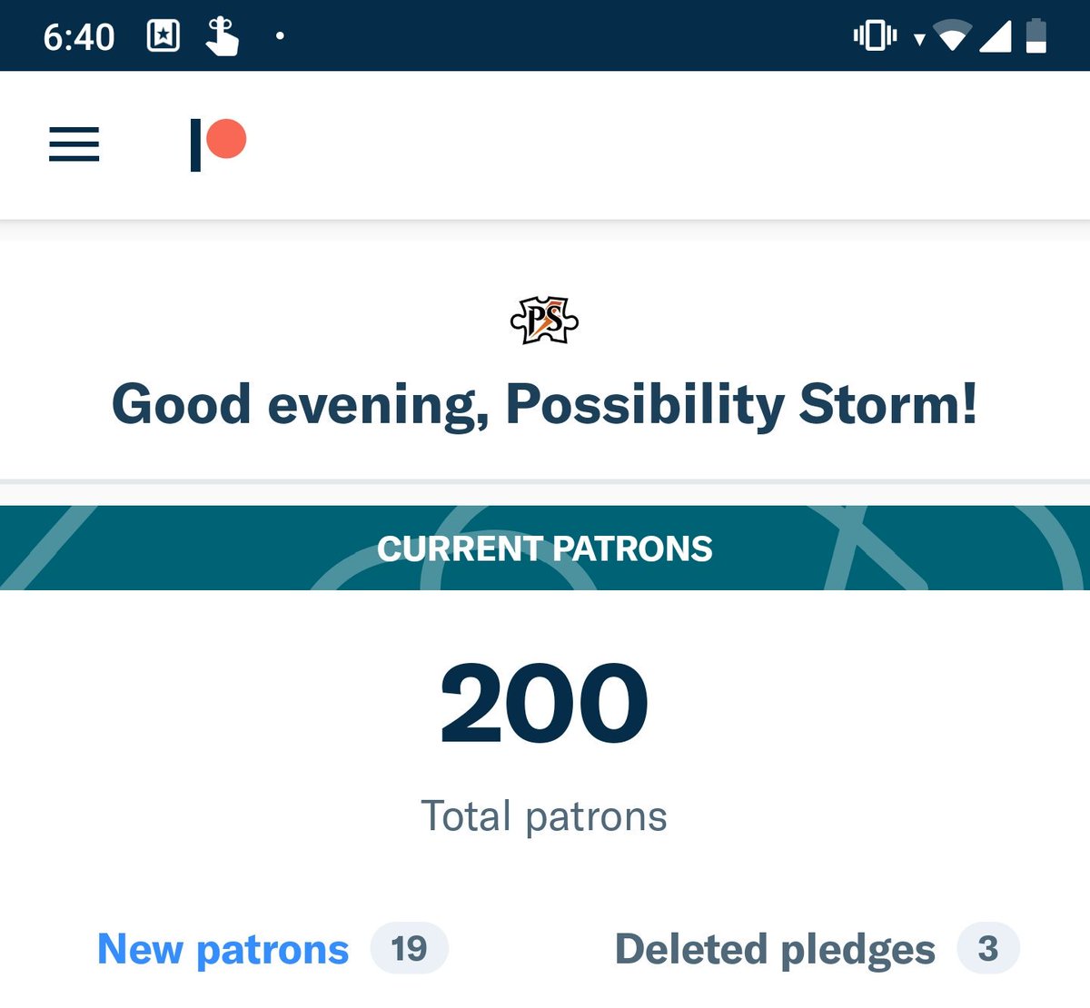 mtgpuzzles's tweet photo. Woohoo! Thanks to everyone for helping us hit a new milestone! 50 more before we unlock increasing our prizes from Top 4 to Top 8! #patreon #mtgpuzzles #mtg https://t.co/koYsOLHXIh