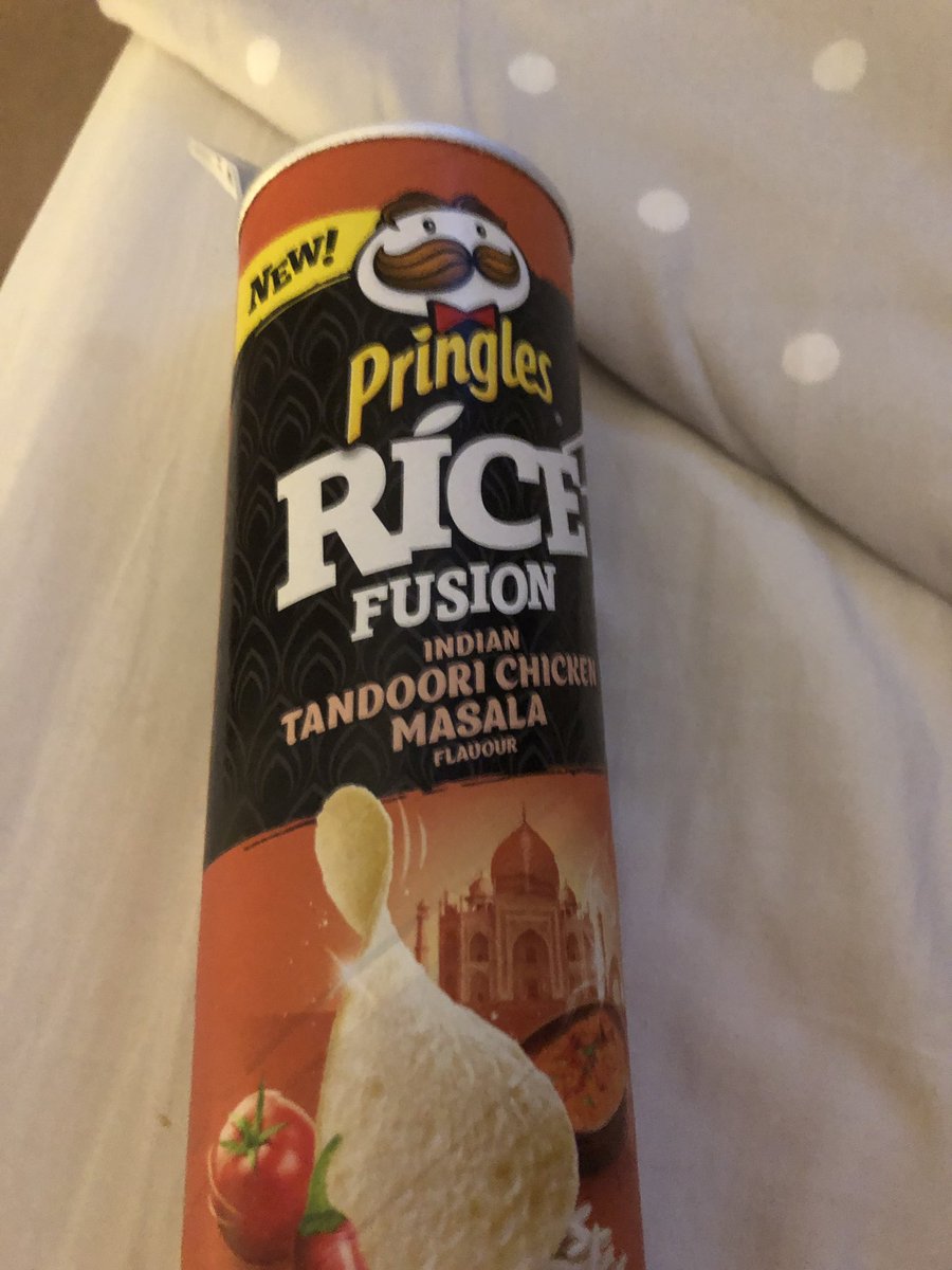 @Pringles my new favourite product!....#tandoori #ricefusion #spicynotspicy 😍