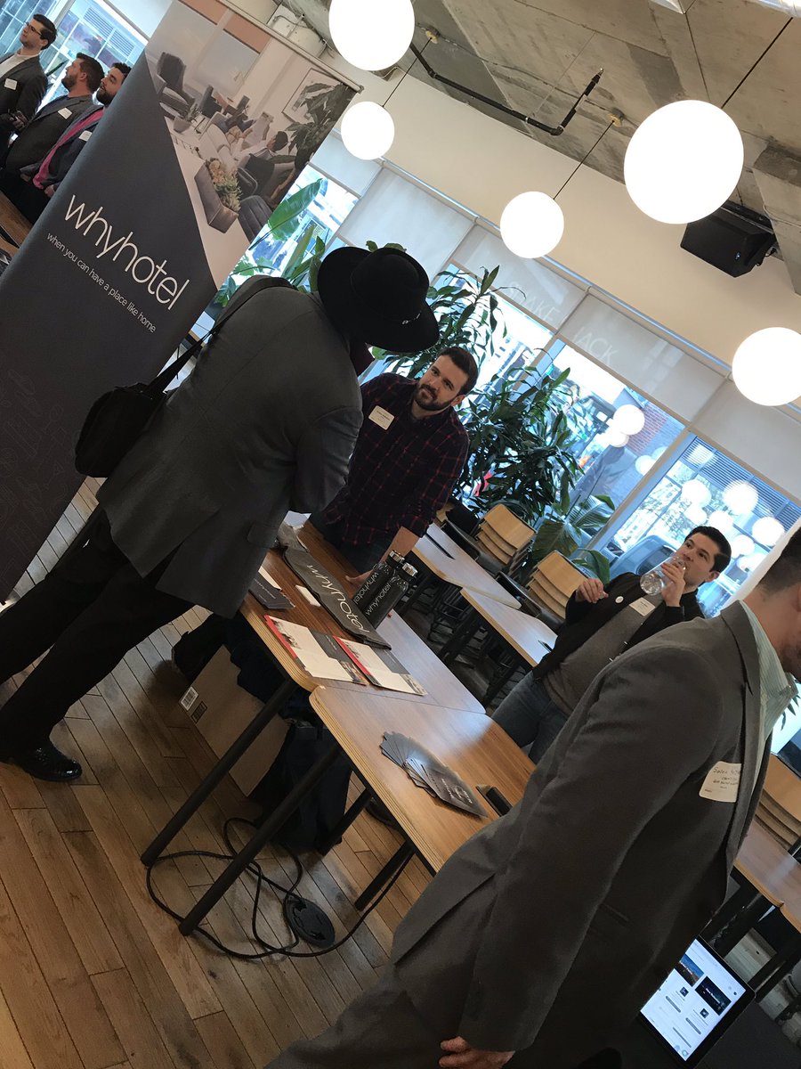 DC_Inno's tweet photo. Weβve got @WhyHotel in the house! @TrussHoldings @TwentyTables @WeWorkLabs #SOIDC https://t.co/p5BktkYC1M
