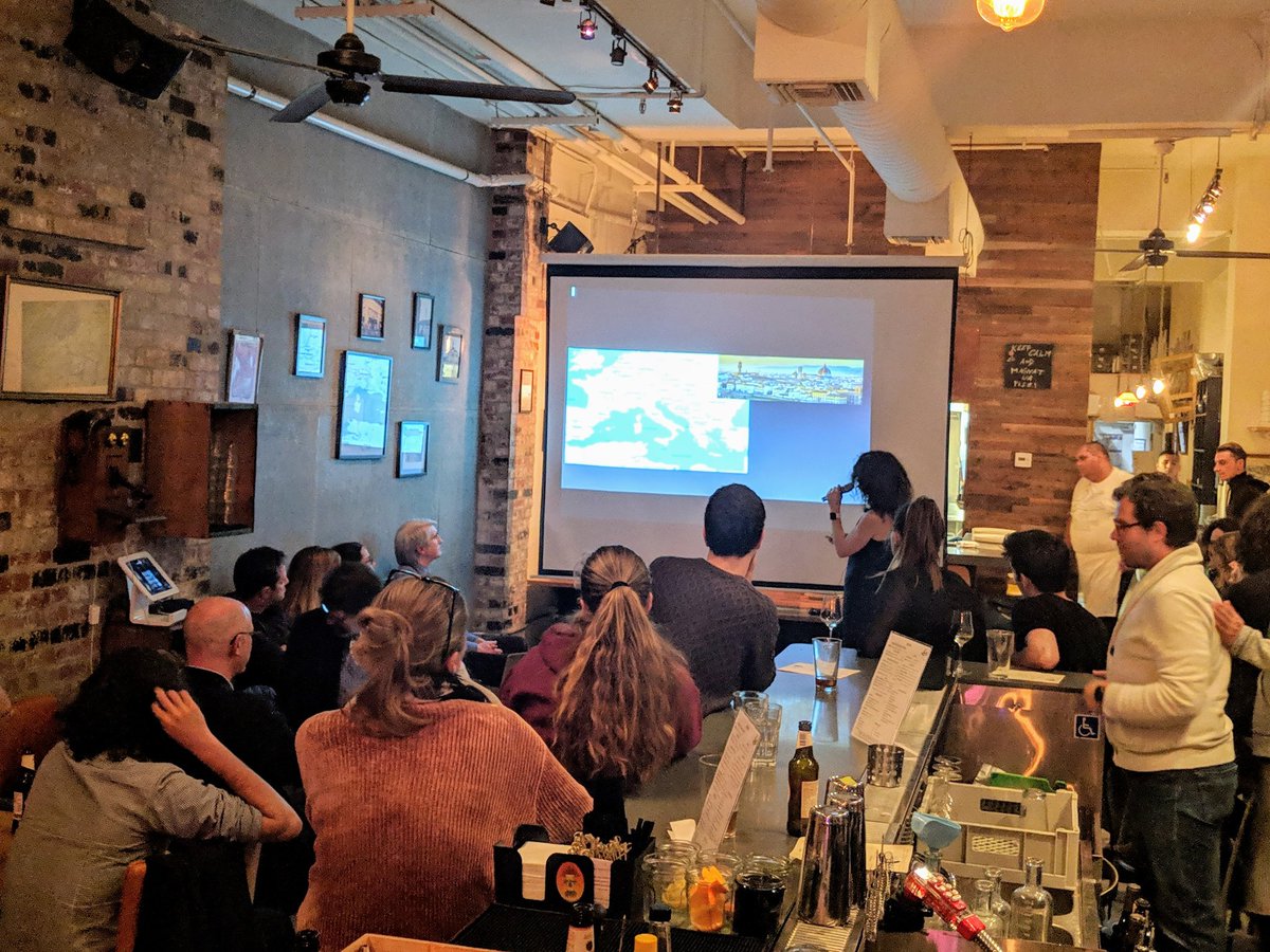 Many ItaliaGeeks faces at this #ISNAF Bay- Area event in Berkeley at <a href="/luciaspizza/">Lucias Pizza</a>