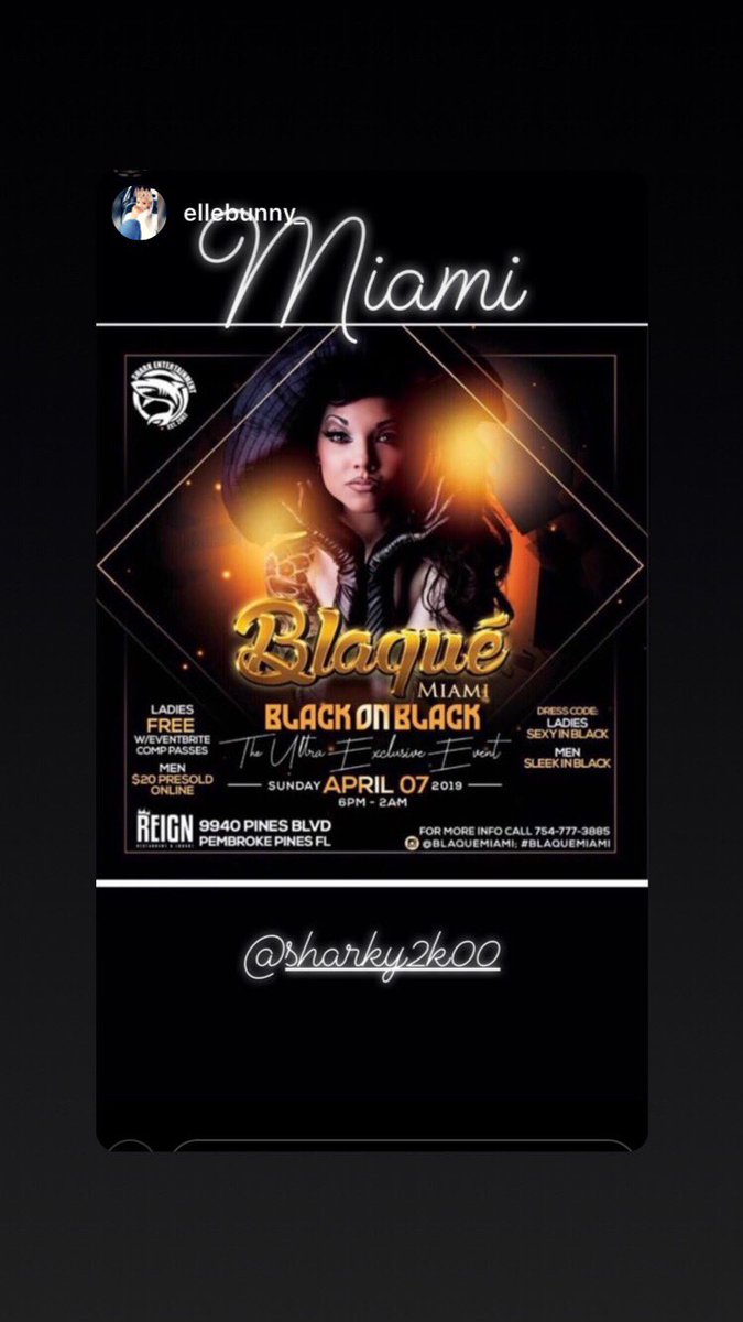 hypeshark's tweet photo. Blaquemiami get you’re tickets now 18 days away https://t.co/egoKeNoQTW