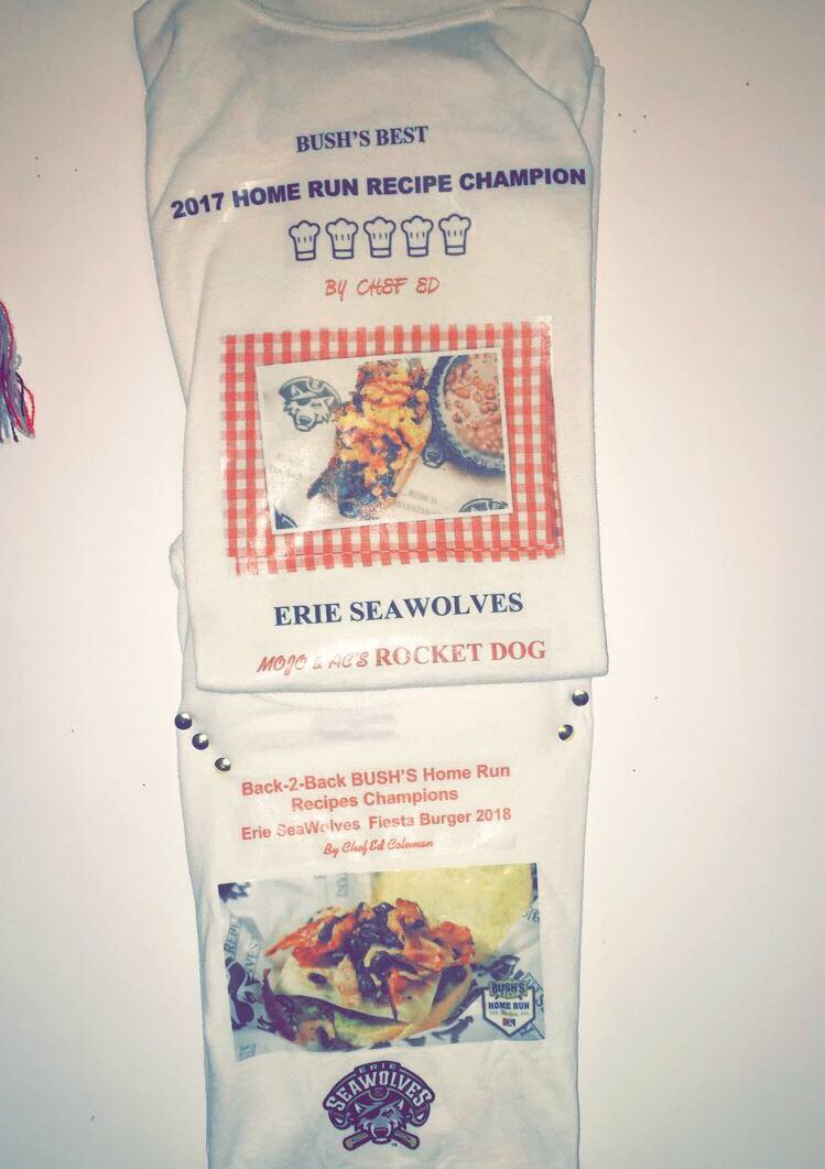 eddyspapi's tweet photo. #BushsHomeRunRecipes looking forward to my third Championship!! 💪🏽🐺⚾️👨🏽🍳 https://t.co/4GHn9SBLlT