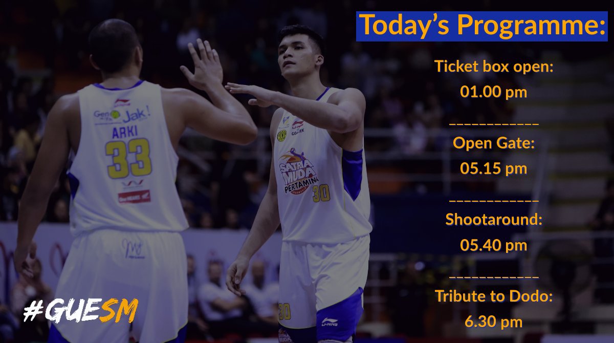 IT'S THE DAY!!!

Be ready, Fanatics!!

#IBLFinals 
#GueSM