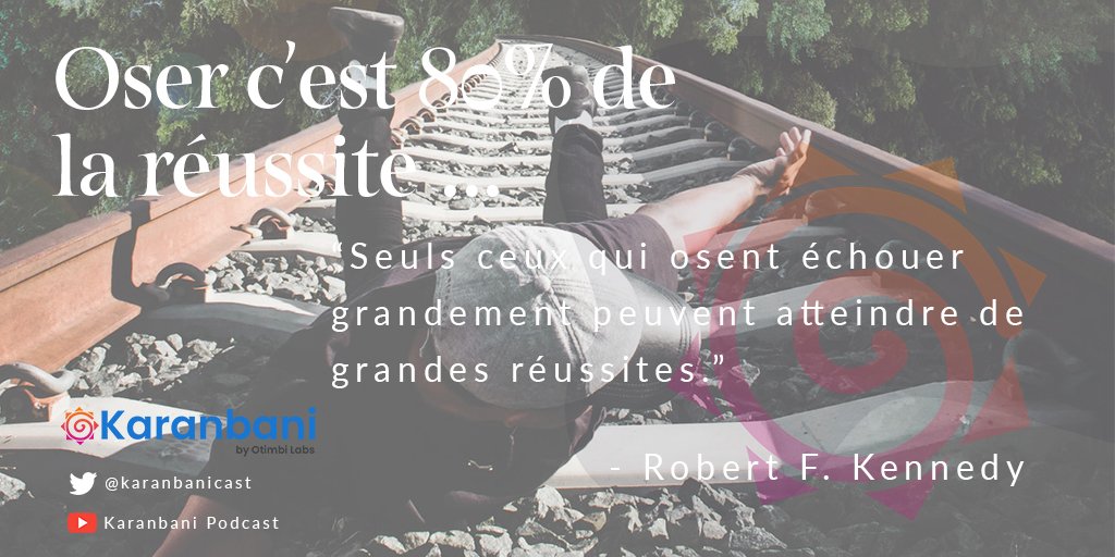 karanbanicast's tweet photo. Vous ne saurez jamais tant que vous n'aurez pas essayé.

Le regret de doit pas être une option.
--
Découvrez comment Warren, à 21 ans a ouvert la première cr��perie dans sa ville aux États Unis.

https://t.co/UrYQmmXEsD https://t.co/eqHYzsS2nz