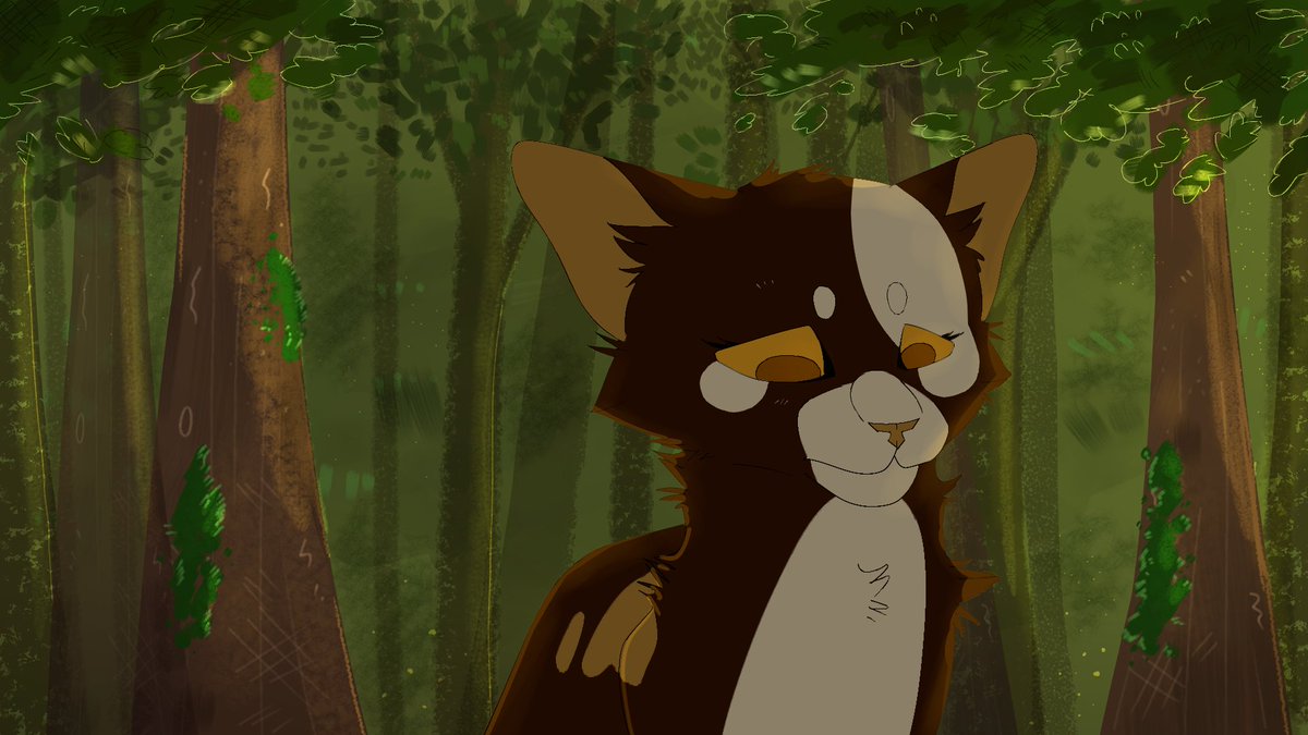 Moonleaf15's tweet photo. I am preparing for the map "Every day a little death". This is the best background I have ever done!
#catswarriors #cats_warriors #spottedleaf #map #map_part https://t.co/iT1o5rBObh
