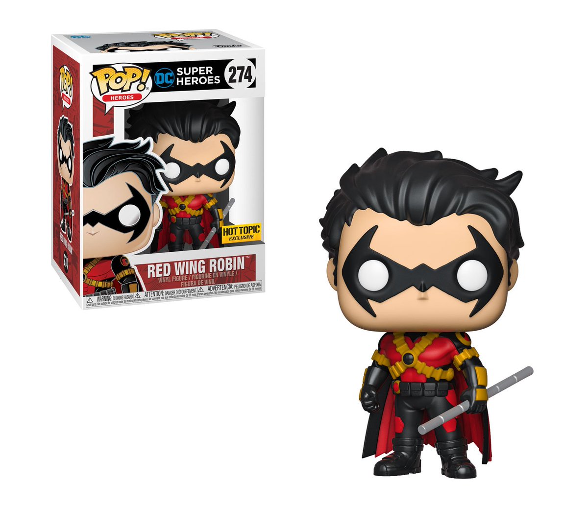 RT &amp; follow <a href="/OriginalFunko/">Funko</a> for a chance to WIN a <a href="/HotTopic/">Hot Topic</a> exclusive Red Wing Robin Pop!