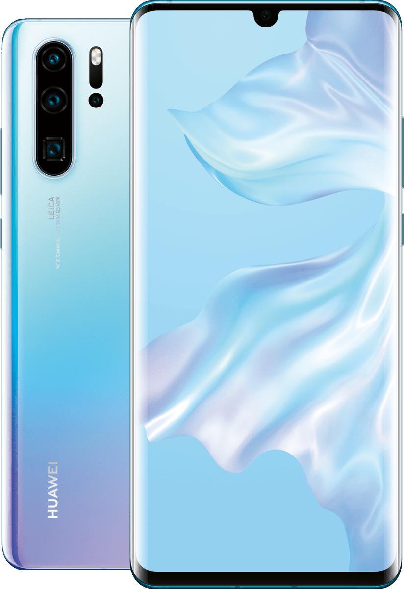 HD renderings of Huawei P30 