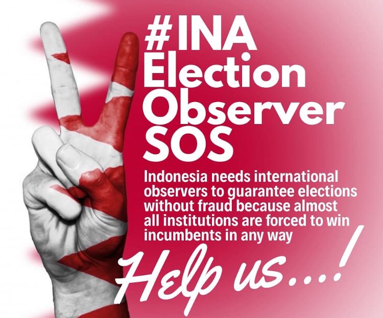 AsepWitoko's tweet photo. Yuk gas terus 
#INAelectionObserverSOS https://t.co/SI4FGi56rS
