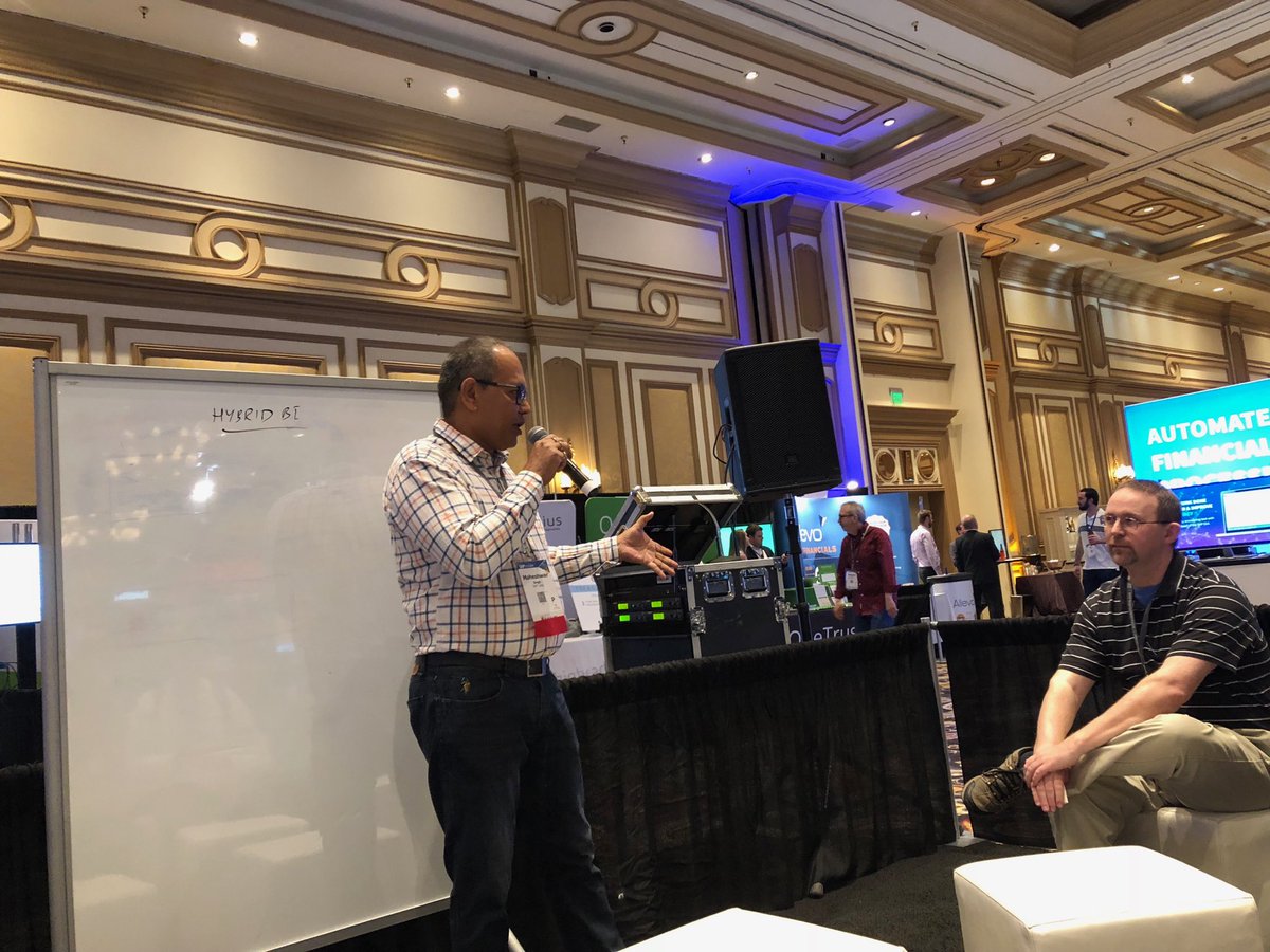 Hybrid BI feedback session with ⁦<a href="/maheshwar_1/">Maheshwar Singh</a>⁩ ⁦<a href="/SAPinsider/">SAPinsider</a>⁩ ⁦@360suite⁩ #BIHANA2019