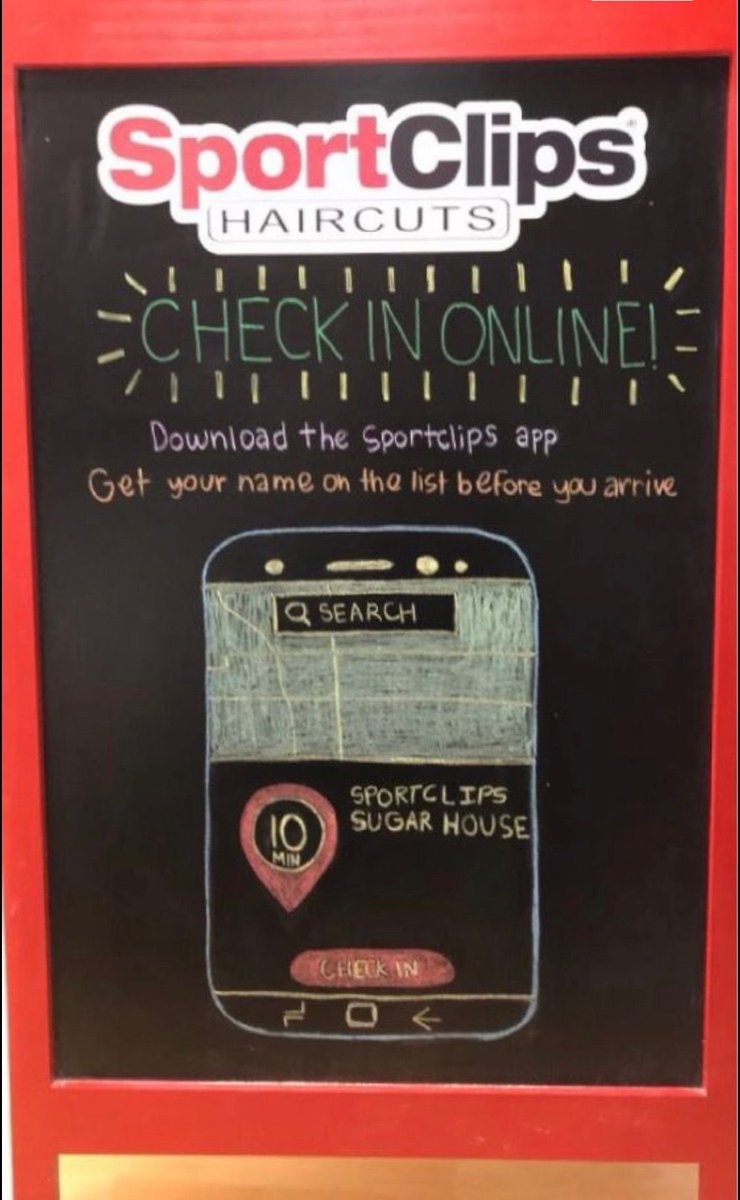 SportClipsUT123's tweet photo. Get in line of line before your cut today! We'll see you there! #onlinecheckin #mysportclips #sportclips https://t.co/SMdMRSIE2m