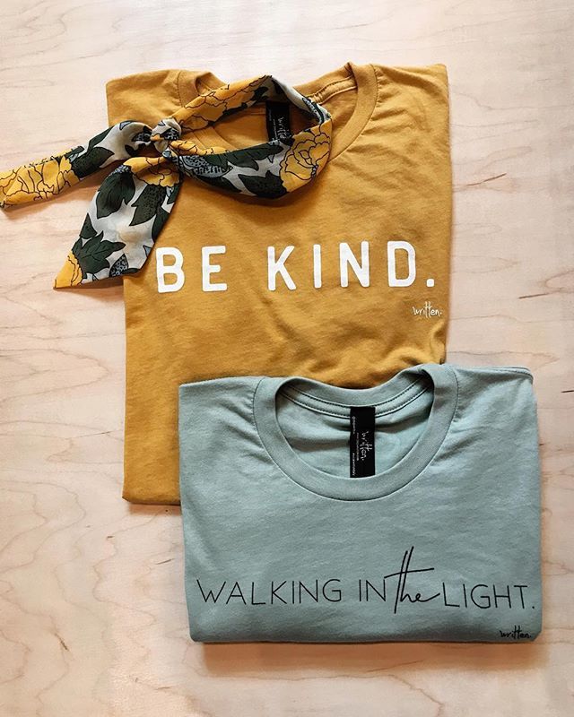 shopwritten's tweet photo. The 1st day of Spring. New tees. Does it get much better than this? 
Tap to shop. 
#written#wearwrittendaily#inspo#hisword#pray#bekind#kindness#spiritualinspo#spiritleadme#ootd#teeshirts#springstyle#blogger#walkinginthelight#bethelight#blessed#trustingod https://t.co/8XtuNE6KPu