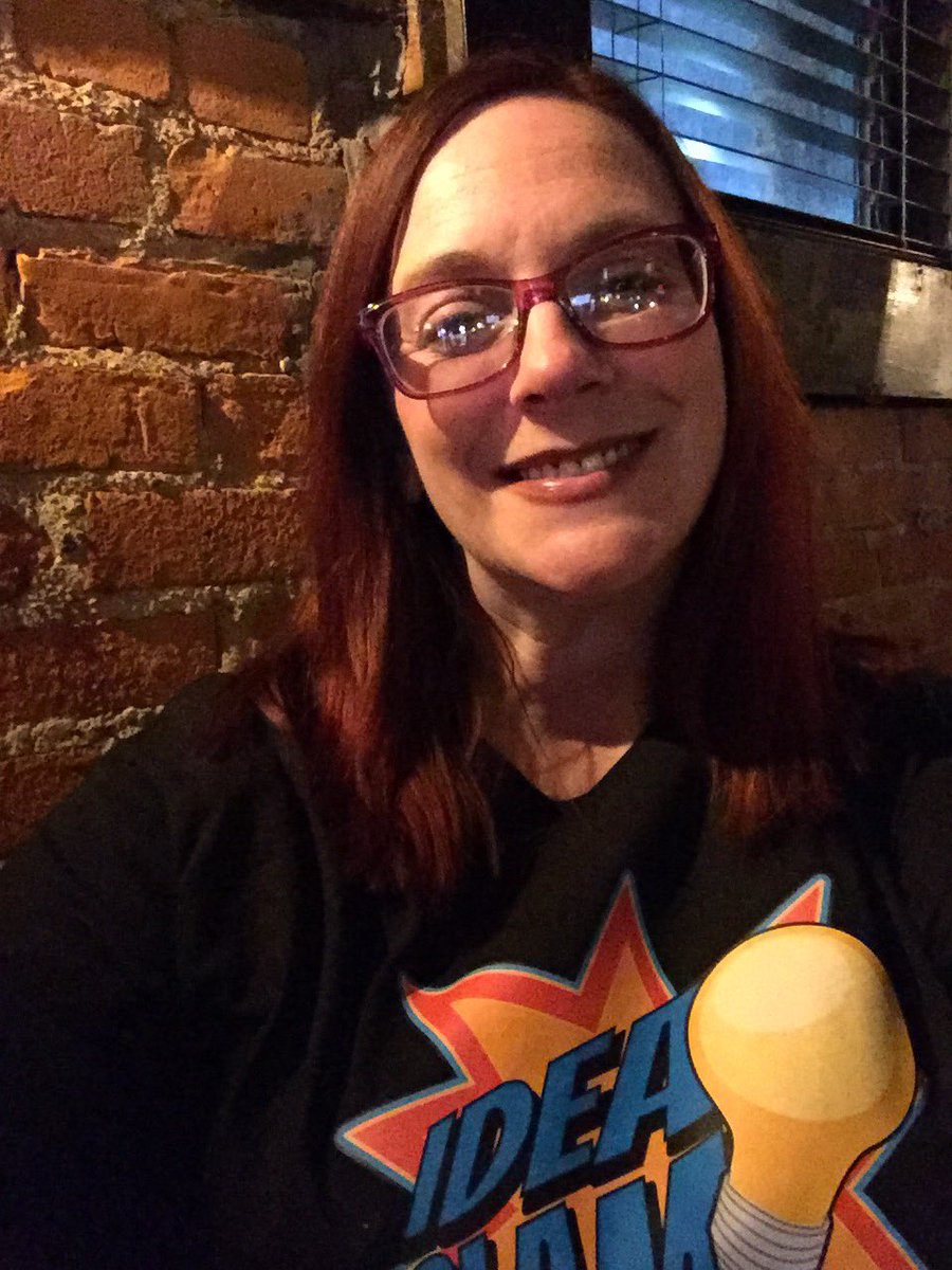 FarkasSTEM's tweet photo. About to take the mic to tell everyone about the amazing and #nerding things that have been possible because of winning the #IdeaSlam @macul 2018. Our #Neuroscience journey with @BackyardBrains has been a story for the ages! Thank you @MichEd #METS for the opportunity! https://t.co/WtA026BwqY