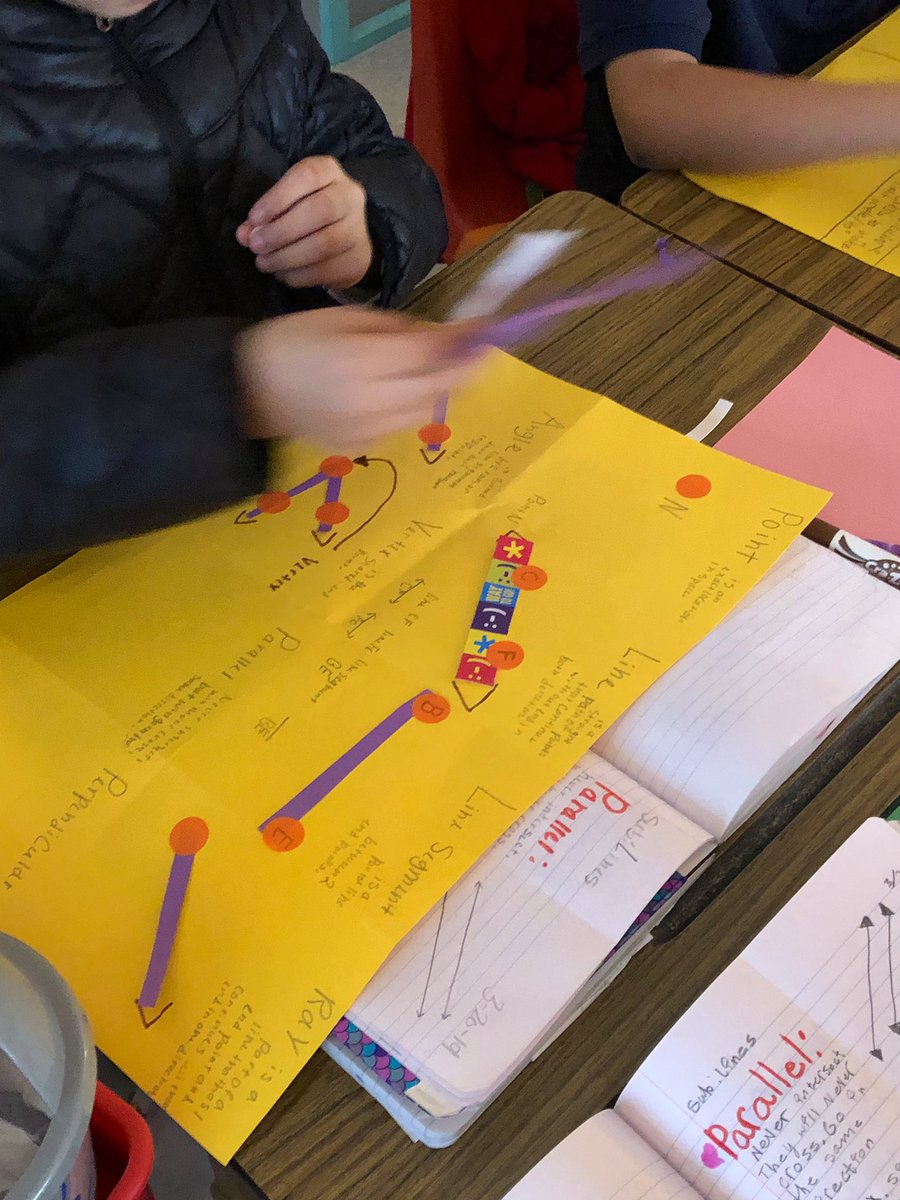 JamieMcBee's tweet image. Busted out the craft supplies for the kiddos to build their Geometry vocabulary😊 Stickers and ribbon fun. #mathisart #EISDMath @Winston_ES @Reymundo_Ortiz1 @csanchez8254 @EISDofSA