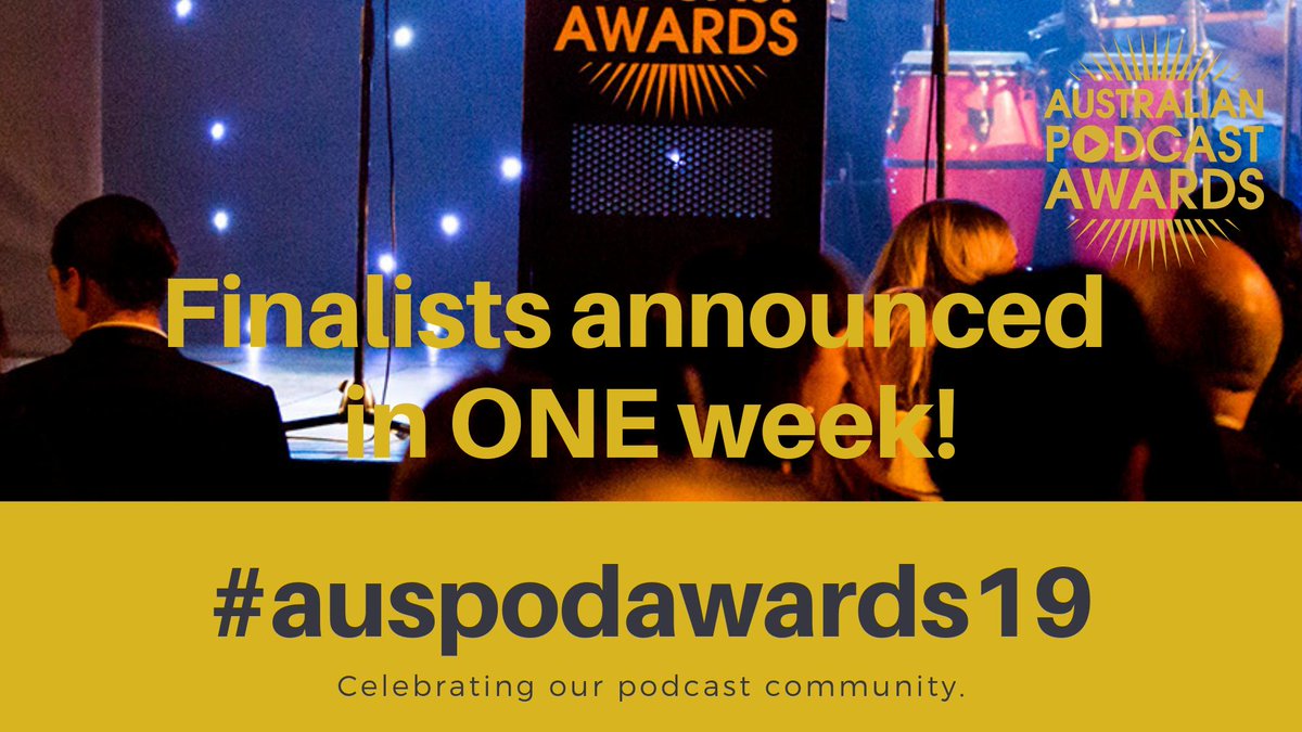 Australian Podcast Awards tweet media